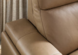 Simone Six-Piece Power Sectional by Hooker Furniture in Safari Bistro Leather