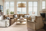 Simone Six-Piece Power Sectional by Hooker Furniture in Safari Bistro Leather