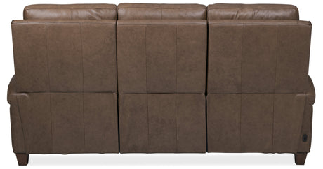 Julian Zero Gravity Power Sofa | Power Recline & Headrest | Top Grain Leather | Hooker Furniture - sold by Home Elegance USA