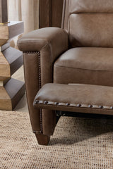 Julian Zero Gravity Power Sofa | Power Recline & Headrest | Top Grain Leather | Hooker Furniture - sold by Home Elegance USA