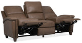 Julian Zero Gravity Power Sofa | Power Recline & Headrest | Top Grain Leather | Hooker Furniture - sold by Home Elegance USA
