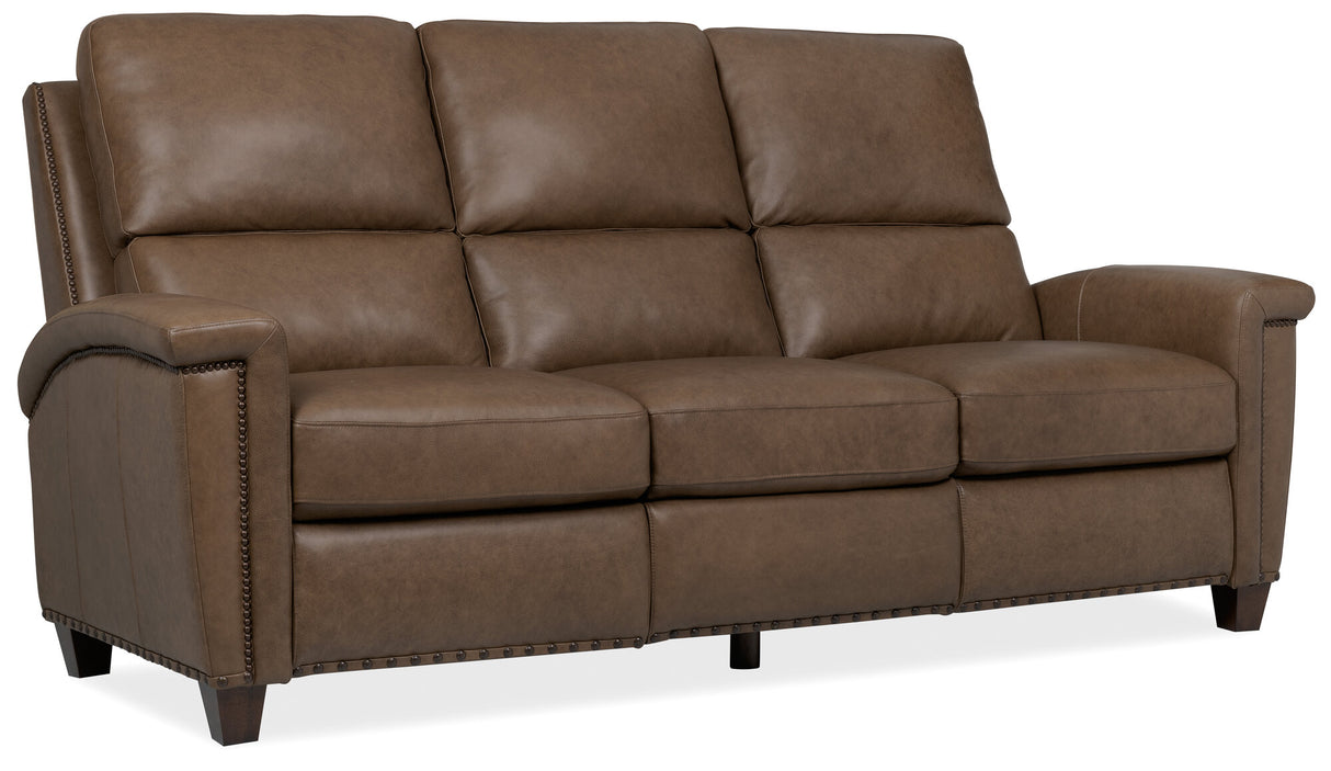 Julian Zero Gravity Power Sofa | Power Recline & Headrest | Top Grain Leather | Hooker Furniture - sold by Home Elegance USA