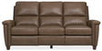 Julian Zero Gravity Power Sofa | Power Recline & Headrest | Top Grain Leather | Hooker Furniture - sold by Home Elegance USA