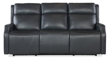Nelson Zero Gravity Power Reclining Sofa by Hooker Furniture | Power Headrest, and Lumbar Support