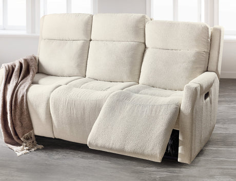 Nelson Zero Gravity Power Reclining Sofa by Hooker Furniture | Power Headrest, and Lumbar Support