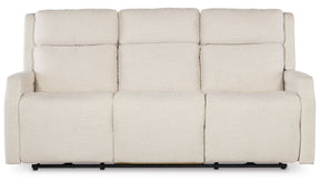 Nelson Zero Gravity Power Reclining Sofa by Hooker Furniture | Power Headrest, and Lumbar Support