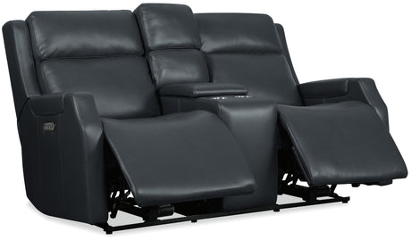 Nelson Zero Gravity Power Reclining Loveseat with Power Headrest, & Lumbar Support | 2 Color Finishes (Salvo Beige, Salvo Denim)