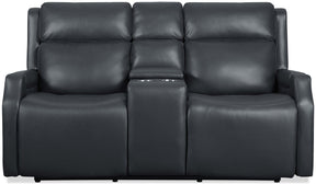Nelson Zero Gravity Power Reclining Loveseat with Power Headrest, & Lumbar Support | 2 Color Finishes (Salvo Beige, Salvo Denim)