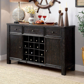 Sania Rustic Antique Server by Furniture of America