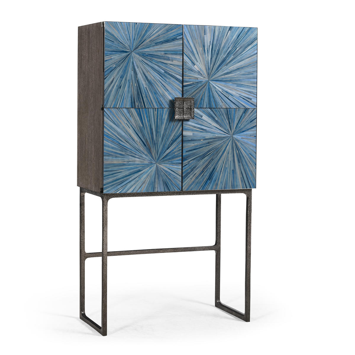 Sapphire & Terra Bar Cabinet | Jonathan Charles Fine Furniture