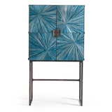 Sapphire & Terra Bar Cabinet | Jonathan Charles Fine Furniture