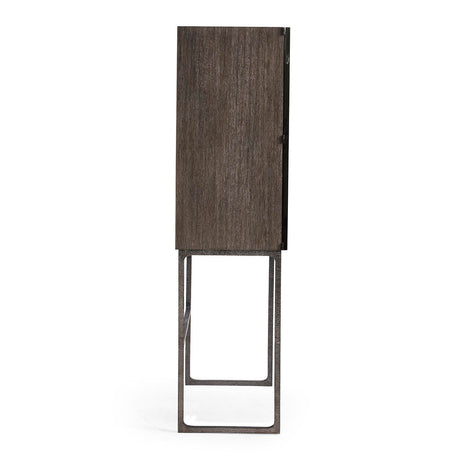 Sapphire & Terra Bar Cabinet | Jonathan Charles Fine Furniture
