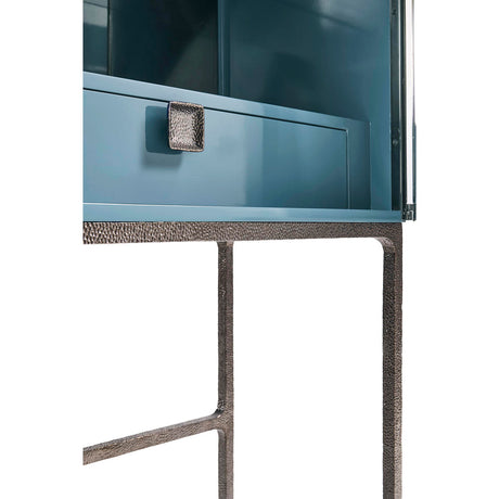 Sapphire & Terra Bar Cabinet | Jonathan Charles Fine Furniture