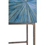 Sapphire & Terra Bar Cabinet | Jonathan Charles Fine Furniture