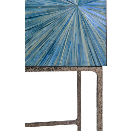 Sapphire & Terra Bar Cabinet | Jonathan Charles Fine Furniture
