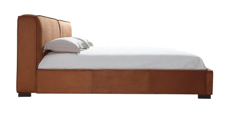 Serene Upholstered Bed In Chestnut | J&M Furniture