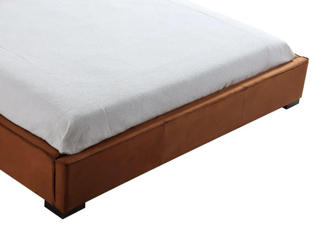 Serene Upholstered Bed In Chestnut | J&M Furniture