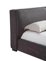 Serene Upholstered Bed In Grey | J&M Furniture