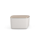 Serir Medium Cocktail Table Crème Travertine | Caracole Classic
