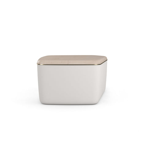 Serir Medium Cocktail Table Crème Travertine | Caracole Classic