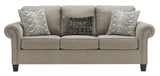 Shewsbury Traditional Sofa in Pewter by Ashley Furniture Ashley Furniture