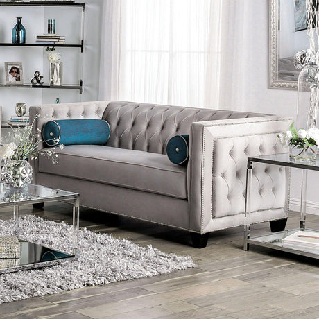 Silvan Transitional Living Room Set by Furniture of America Furniture of America