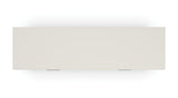 Silver Lining Dresser | CLA-423-012 | Caracole Classic | Almond Milk Finish | Brushed Stainless Hardware - sold by Home Elegance USA