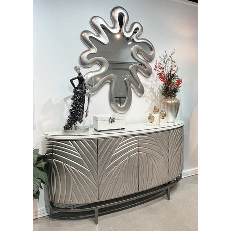 Buffet with Metal Base & Optional Wall Mirror 2932-S1 – Artmax - sold by Home Elegance USA