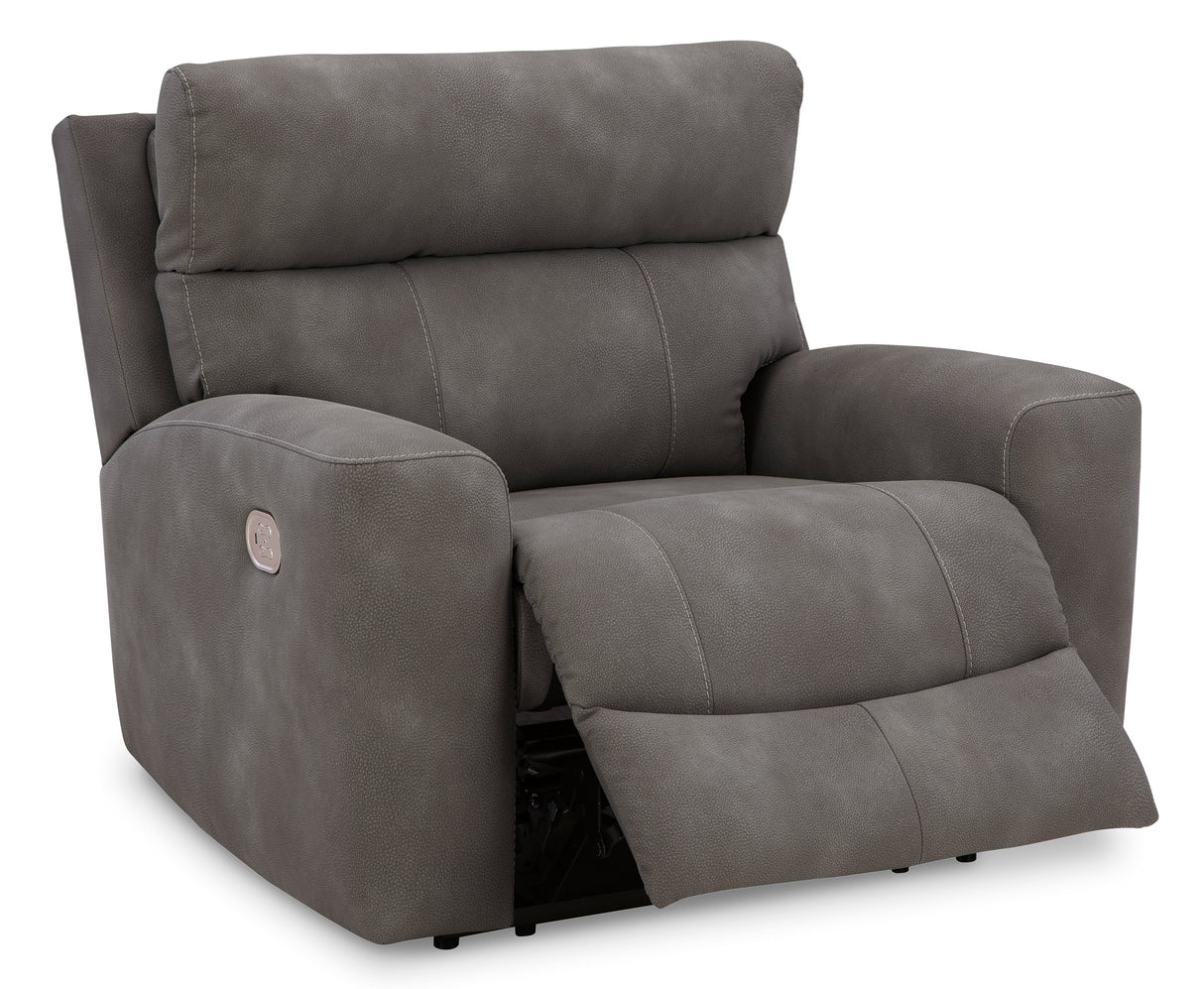 Slate Next-Gen DuraPella with Adjustable Headrest and USB Ports, Dark Brown | Home Elegance USA