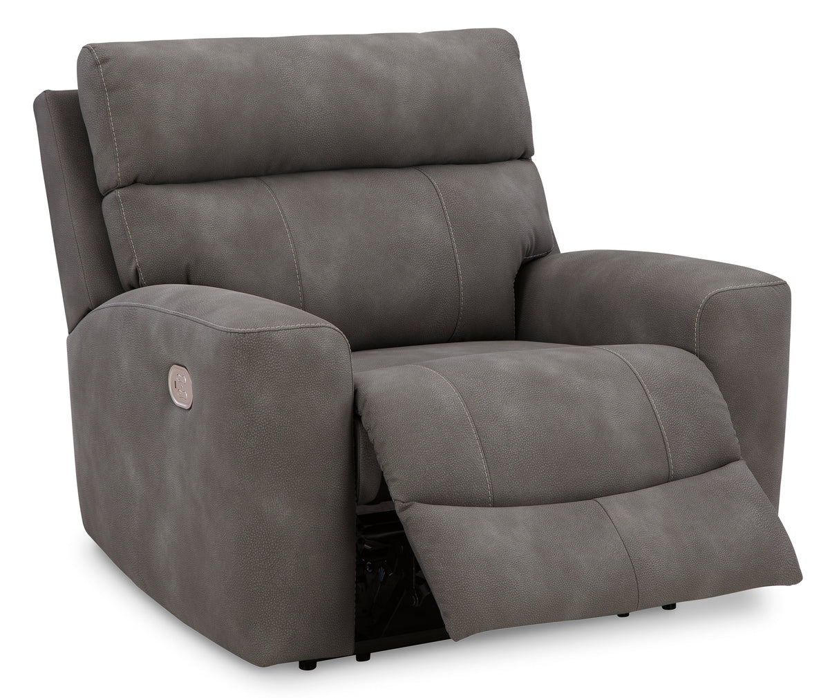 Slate Next-Gen DuraPella with Adjustable Headrest and USB Ports, Dark Brown | Home Elegance USA