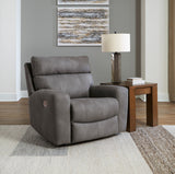Slate Next-Gen DuraPella with Adjustable Headrest and USB Ports, Dark Brown | Home Elegance USA