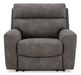 Slate Next-Gen DuraPella with Adjustable Headrest and USB Ports, Dark Brown | Home Elegance USA