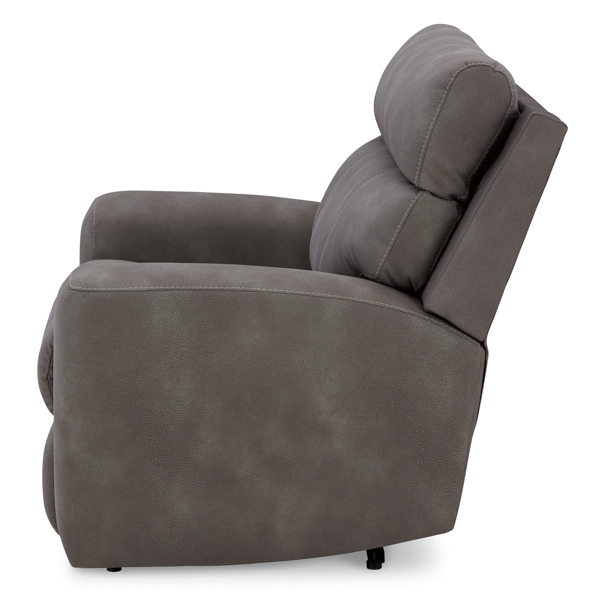 Slate Next-Gen DuraPella with Adjustable Headrest and USB Ports, Dark Brown | Home Elegance USA