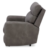 Slate Next-Gen DuraPella with Adjustable Headrest and USB Ports, Dark Brown | Home Elegance USA