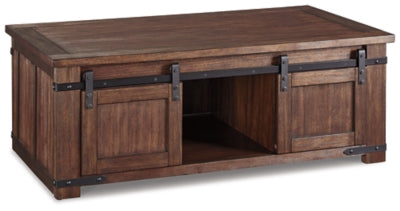 Ashley Brown Budmore Rectangular Cocktail Table