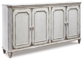 Ashley Antique White Mirimyn Accent Cabinet | Home Elegance USA