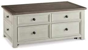 Ashley Two - tone Bolanburg Lift Top Cocktail Table | Home Elegance USA