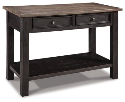 Ashley Grayish Brown/Black Tyler Creek Sofa Table | Home Elegance USA