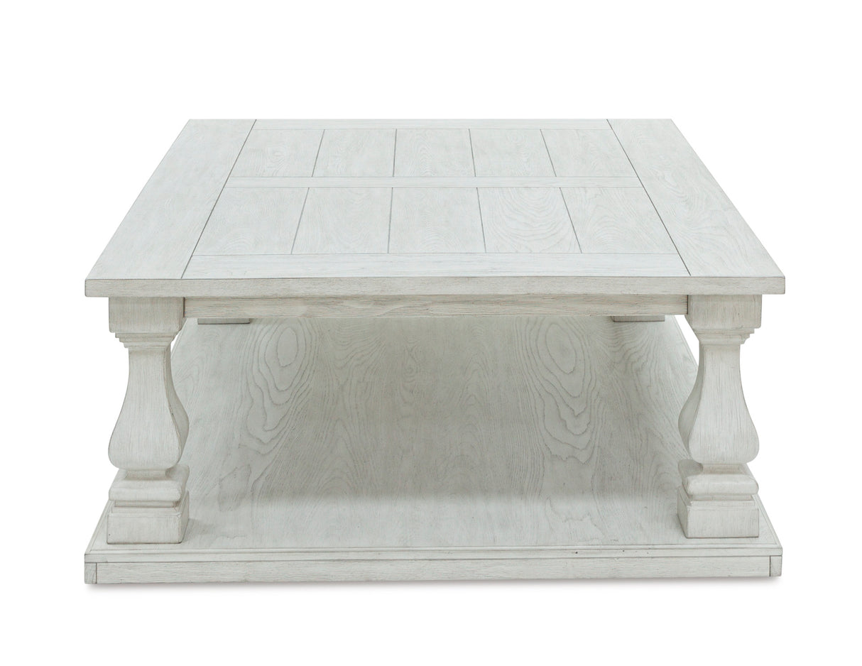Ashley Antique White Arlendyne Rectangular Cocktail Table - Home Elegance USA