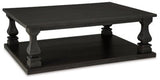 Ashley Black Wellturn Rectangular Cocktail Table - T749 - 1 - Home Elegance USA - 1