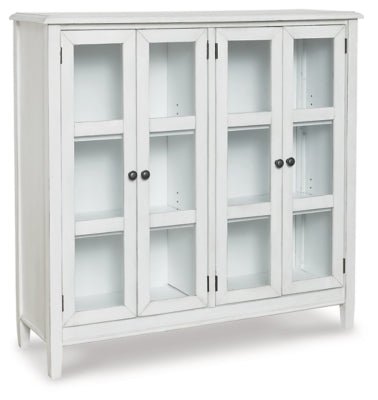 Ashley Whitewash Kanwyn Accent Cabinet | Home Elegance USA