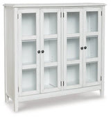 Ashley Whitewash Kanwyn Accent Cabinet | Home Elegance USA