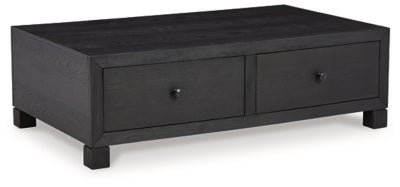 Ashley Black Foyland Cocktail Table with Storage - T989 - 20 - Home Elegance USA - 1