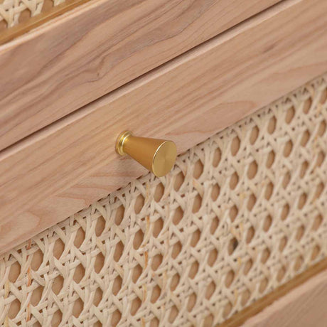Carmen Cane 6 Drawer Dresser | TOV