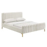 Angela Velvet Bed | TOV - TOV - B68162 - Home Elegance USA - 6