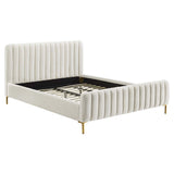 Angela Velvet Bed | TOV - TOV - B68162 - Home Elegance USA - 9