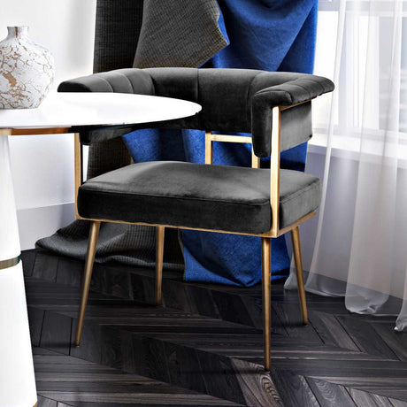 Astrid Velvet Dining Chair | TOV - TOV - D44022 - Home Elegance USA - 24