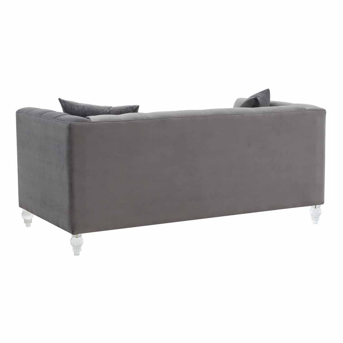 Bea Velvet Loveseat | TOV - TOV - L68315 - Home Elegance USA - 4