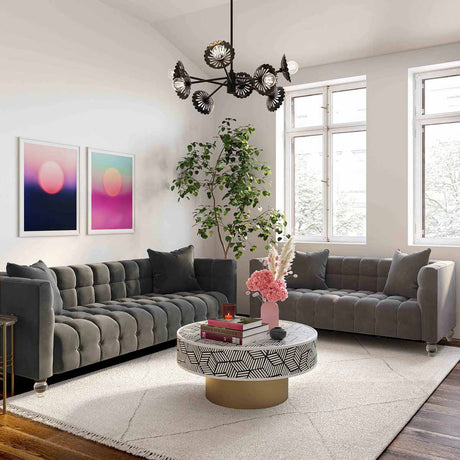 Bea Velvet Loveseat | TOV