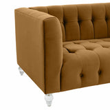 Bea Velvet Loveseat | TOV - TOV - L68316 - Home Elegance USA - 18